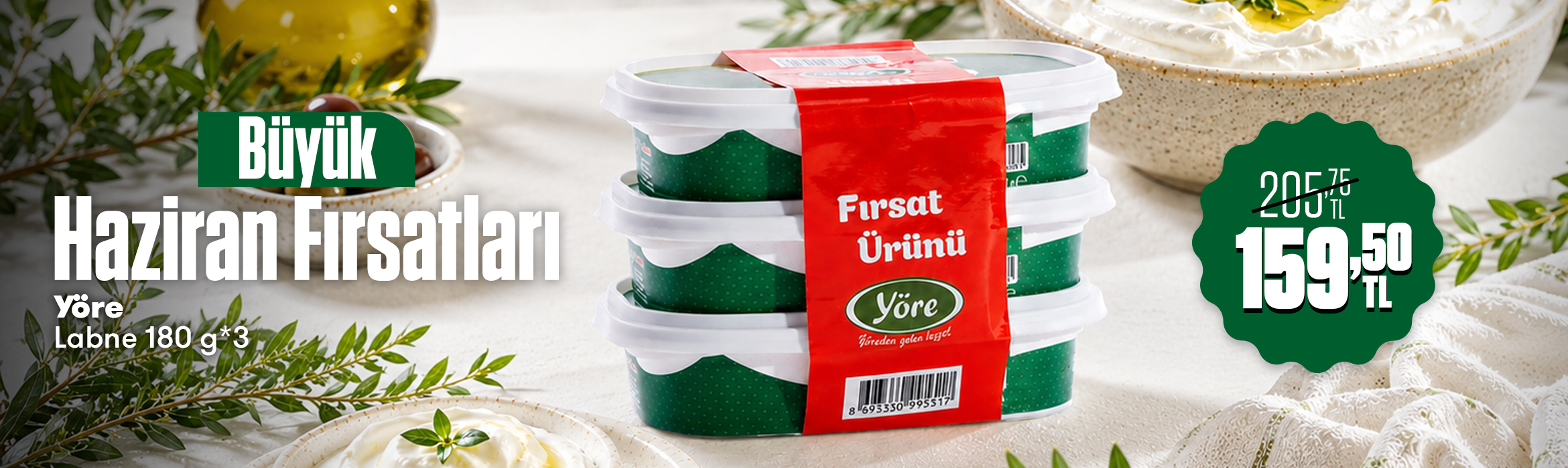 Yöre Labne Ekonomik Paket İndirimi